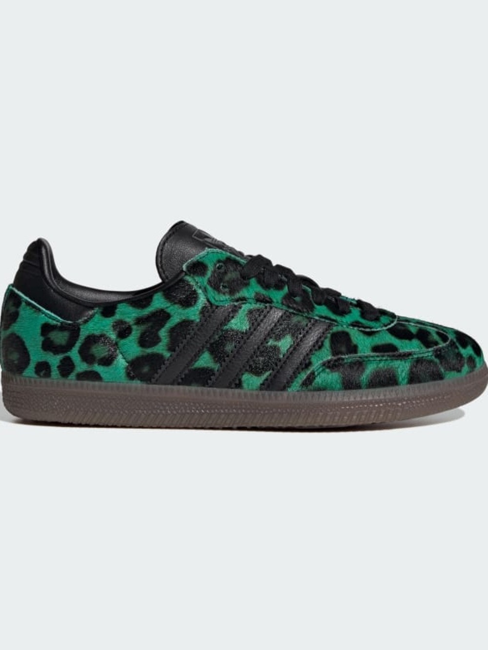 Adidas Samba Green Black Leopard Print Sneaker size 9.5 - Picture 9 of 9